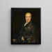 Der Maler Mattheus Ignatius van Bree - Antoon van IJsendijck — gerahmtes Bild an der Wand
