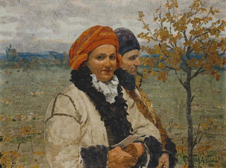 Auf dem Weg zur Kirche - Antos Frolka — Ansicht des Kunstwerks