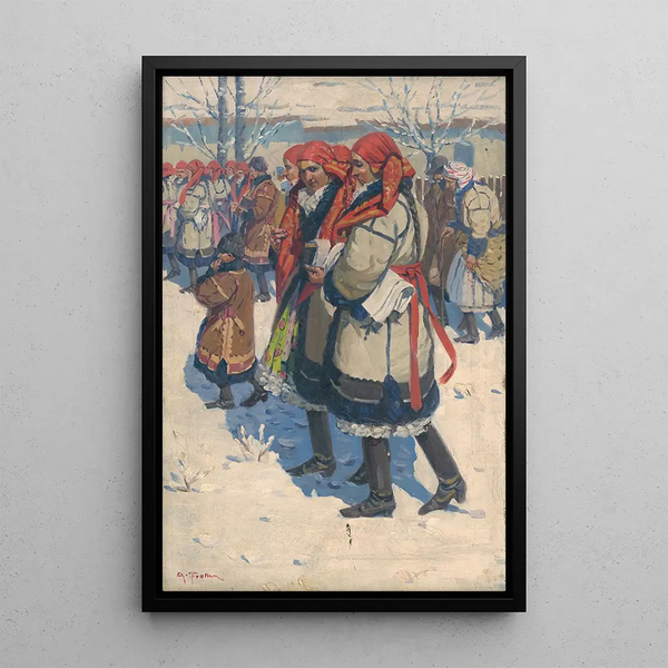 Antos Frolka - Moravian Slovaks in Winter.webp