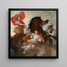 Apollon und Aurora - Gérard de Lairesse — gerahmtes Bild an der Wand