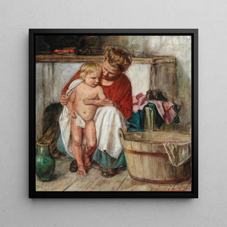 Après le bain - Gustav Igler