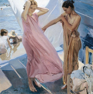 Après le bain à Valence - Joaquín Sorolla