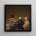 Nach dem Abendessen - William Sidney Mount — gerahmtes Bild an der Wand