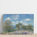 Reproduktion des Gemäldes Nachmittags im Mai in By, bei Moret-sur-Loing - Alfred Sisley