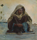 Arabisches sitzendes Gemälde von Henry Brokman — Ansicht des Kunstwerks