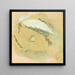 Araignée blanche en porcelaine - Emma Beach Thayer — gerahmtes Bild an der Wand