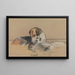 Hunde Möwe - Archibald Thorburn — gerahmtes Bild an der Wand