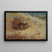 Bécasse abiertée dans les dunes de sable - Archibald Thorburn — gerahmtes Bild an der Wand