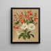 Crocosmia aurea 2 Anémone japonica Honorine Jobert - Arentina Hendrica Arendsen — gerahmtes Bild an der Wand