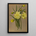 Narcisse Double Soufre Kroon Silver Phoenix - Arentina Hendrica Arendsen — gerahmtes Bild an der Wand