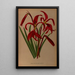 Reproduktion des Gemäldes Sprekelia formosissima Amaryllis formosissima - Arentina Hendrica Arendsen