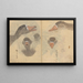 Skizzenbuch Pl041 - Ariyoshi Kondo — gerahmtes Bild an der Wand