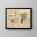 Carnet de croquis Pl048 - Ariyoshi Kondo — gerahmtes Bild an der Wand