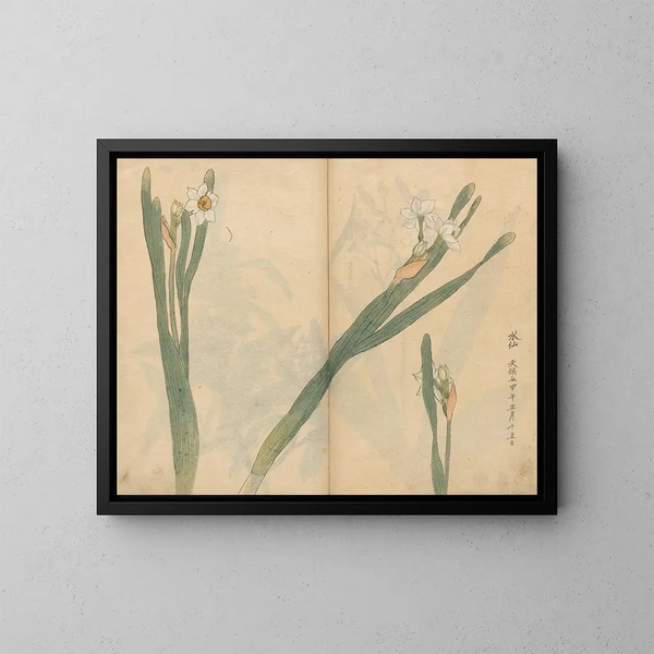 Skizzenbuch Pl058 - Ariyoshi Kondo — gerahmtes Bild an der Wand