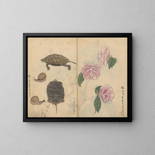 Skizzenbuch Pl060 - Ariyoshi Kondo — gerahmtes Bild an der Wand