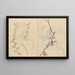 Skizzenbuch Pl067 - Ariyoshi Kondo — gerahmtes Bild an der Wand