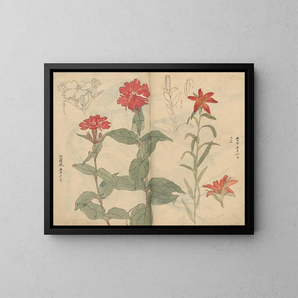 Skizzenbuch Pl111 - Ariyoshi Kondo — gerahmtes Bild an der Wand