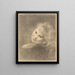 Rieuse - Armand Berton — gerahmtes Bild an der Wand