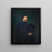 Portrait des Künstlers - Armand Cambon — gerahmtes Bild an der Wand