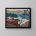 Agay - Armand Guillaumin — gerahmtes Bild an der Wand