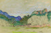 Agay, der Mont Vinaigre - Armand Guillaumin — Ansicht des Kunstwerks
