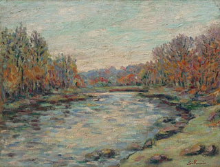 Barrage de Génetin - Armand Guillaumin — Ansicht des Kunstwerks