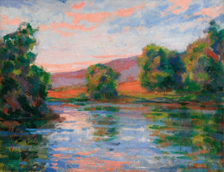 Ufer des Wassers - Armand Guillaumin — Ansicht des Kunstwerks