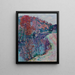 Bords de la Sedelle Crozant - Armand Guillaumin — gerahmtes Bild an der Wand