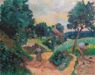 Chemin des Carrières Miregaudon - Armand Guillaumin — Ansicht des Kunstwerks