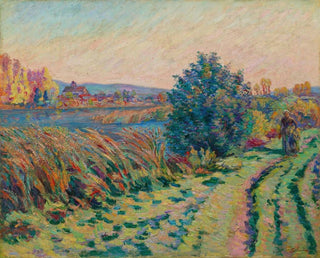 Landstraße - Armand Guillaumin — Ansicht des Kunstwerks