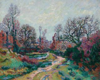 Weg zum Brunnen nach dem Regen - Armand Guillaumin — Ansicht des Kunstwerks