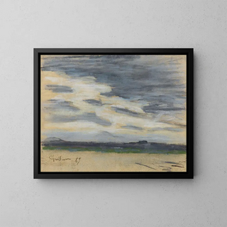 Himmelstudie - Armand Guillaumin — gerahmtes Bild an der Wand