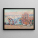 Gelée blanche à Crozant - Armand Guillaumin — gerahmtes Bild an der Wand