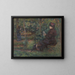 Im Garten - Armand Guillaumin — gerahmtes Bild an der Wand