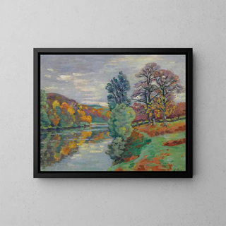La Roche De L’echo, Crozant (1913) - Armand Guillaumin — gerahmtes Bild an der Wand