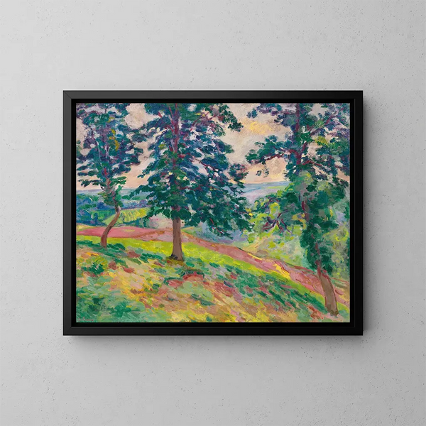 Die Creuse-Tal - Armand Guillaumin — gerahmtes Bild an der Wand