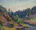 Der Mühle von Jonon in Creuse - Armand Guillaumin — Ansicht des Kunstwerks