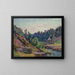 Der Mühle von Jonon in Creuse - Armand Guillaumin — gerahmtes Bild an der Wand