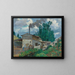 Die Ufer der Bivre - Armand Guillaumin — gerahmtes Bild an der Wand