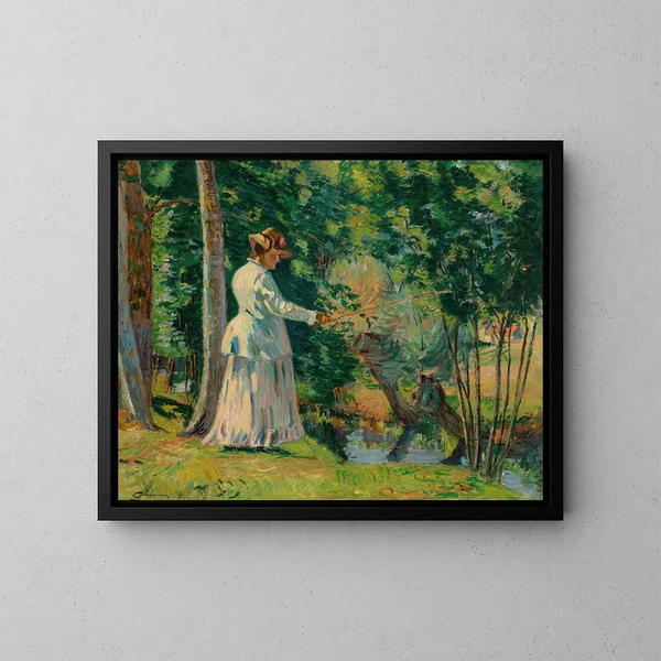 Madame Guillaumin - Armand Guillaumin — gerahmtes Bild an der Wand