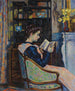 Mademoiselle Guillaumin lesend - Armand Guillaumin — Ansicht des Kunstwerks
