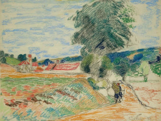 Landschaft der Île-de-France - Armand Guillaumin — Ansicht des Kunstwerks