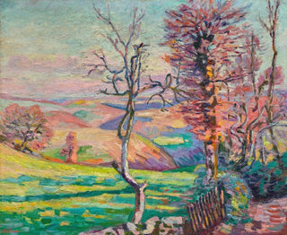 Landschaft von Crozant, Creuse - Armand Guillaumin — Ansicht des Kunstwerks