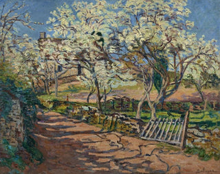 Frühlingslandschaft - Armand Guillaumin — Ansicht des Kunstwerks