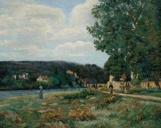Landschaft der Île-de-France - Armand Guillaumin — Ansicht des Kunstwerks