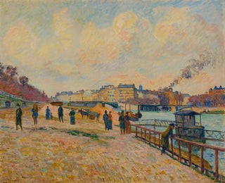 Quai Saint-Bernard, Paris - Armand Guillaumin — Ansicht des Kunstwerks