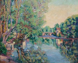 Saint-Pré unter Vézelay - Armand Guillaumin — Ansicht des Kunstwerks