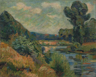 Die Ufer der Marne in Charenton - Armand Guillaumin — Ansicht des Kunstwerks