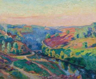 Vallée de la Creuse - Armand Guillaumin — Ansicht des Kunstwerks