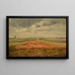 Champ d'Orge et de Coquelicots, Pontgivart - Armand Gury — gerahmtes Bild an der Wand